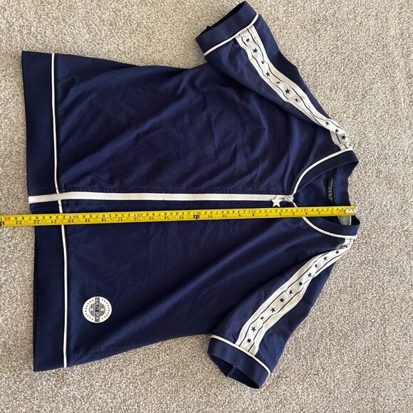 Vintage Needle & Threads Navy & White  Jacket with Star Details - Picture 8 of 8